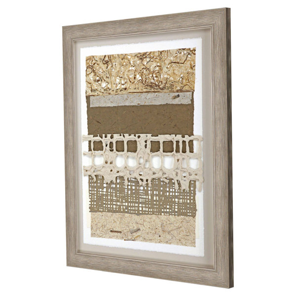 Paragon Libby Langdon Dynamic IV Framed On Paper by Langdon Textural At